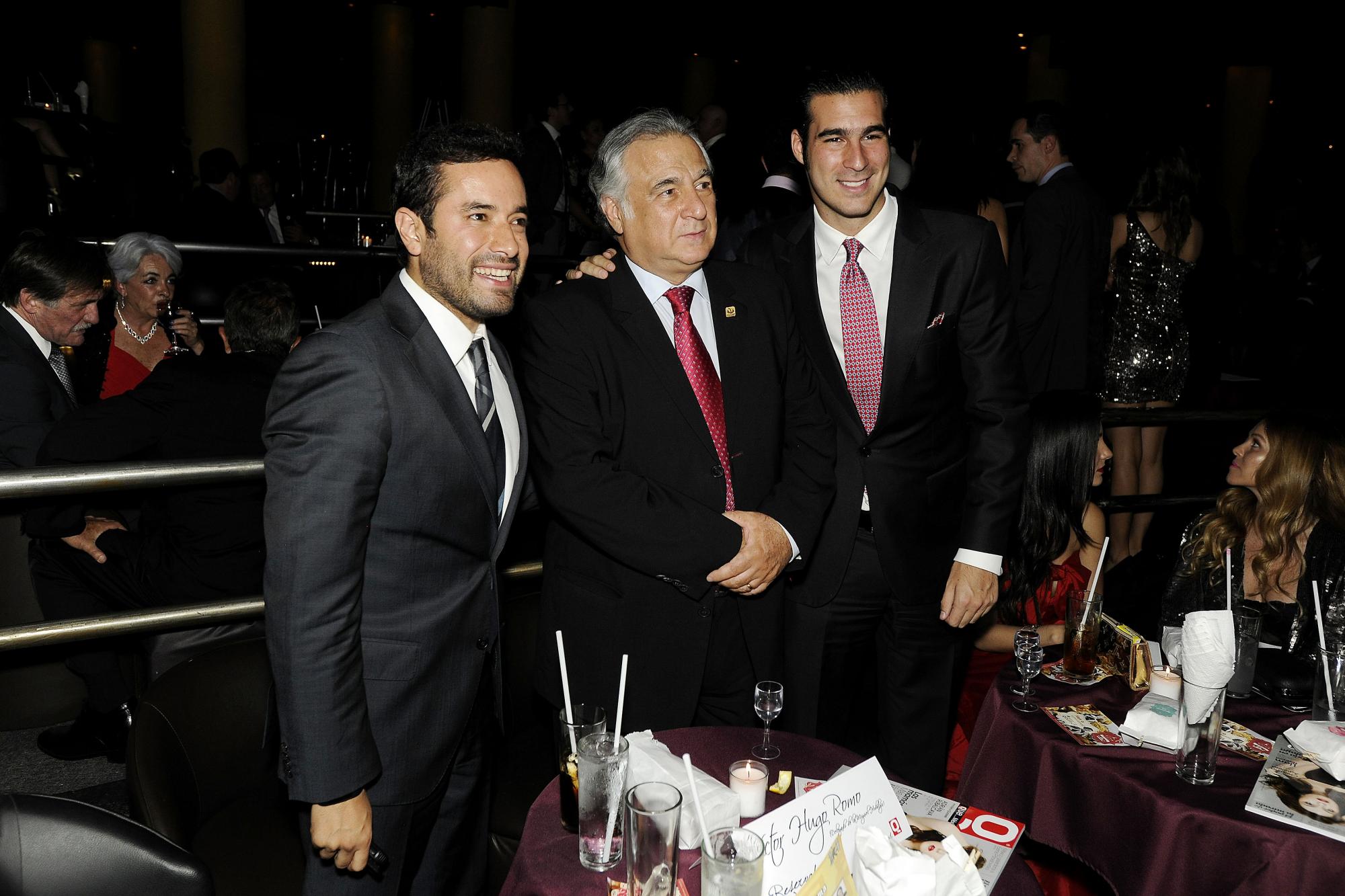 Delegado de la Miguel Hidalgo Víctor Hugo Romo, Miguel Torruco Márquez y Miguel Torruco Garza