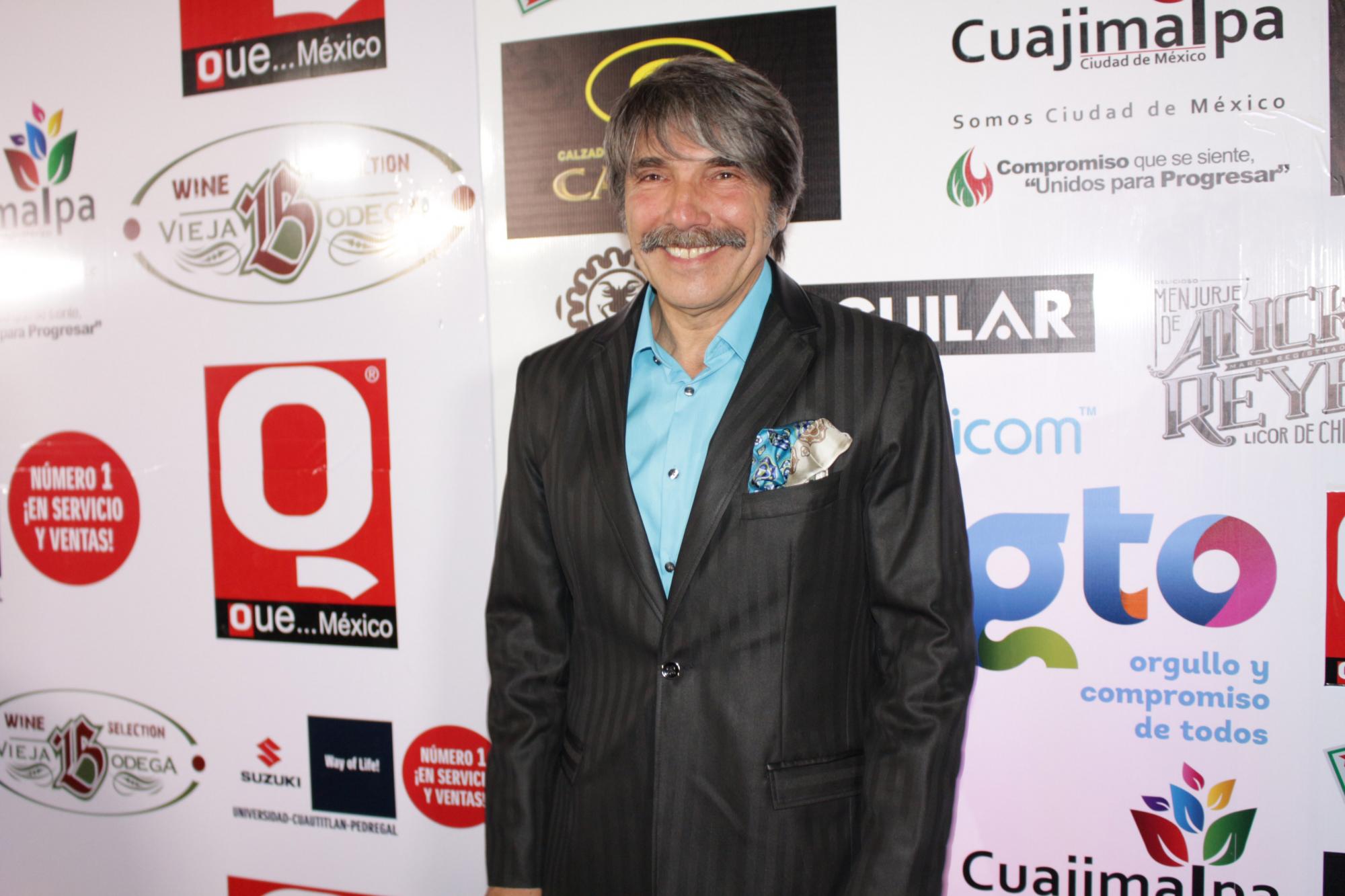Diego Verdaguer a su llegada a la gala