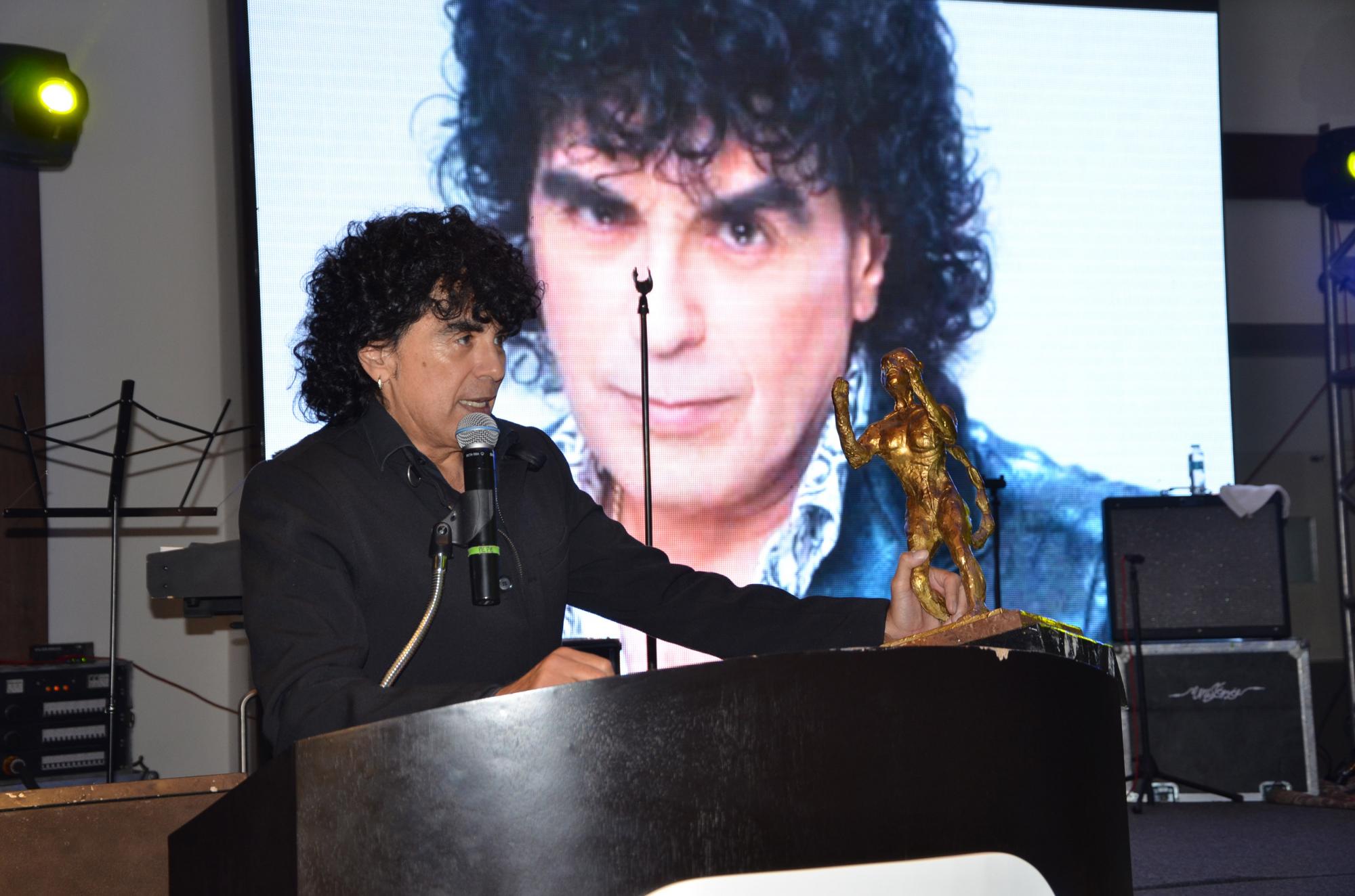 Laureano agradeció mucho a la revista Q