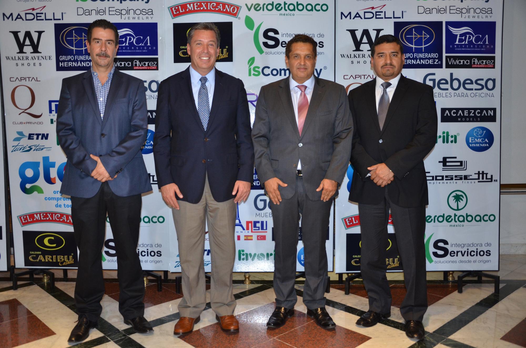 Alvar Cabeza de Vaca, el Gobernador del Estado, Miguel Márquez Márquez, Gerardo Aguirre y Carlos Zamarripa