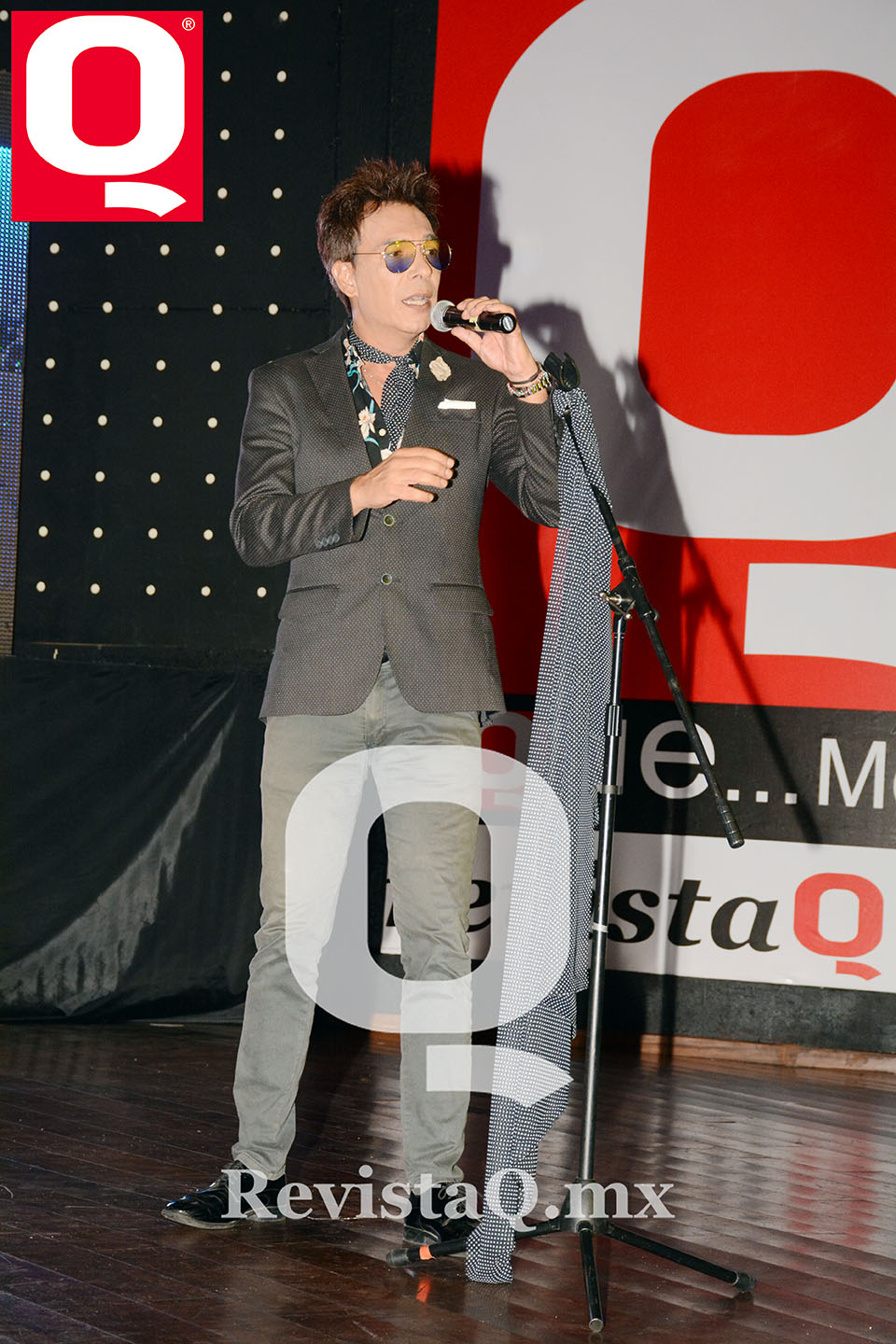 El público disfrutó con el show del cantante Cox