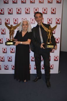 Evangelina Martínez y Roberto Sosa..