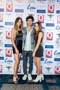 Grecía Álvarez, Sebastián Vacoul y Zoe Negrete