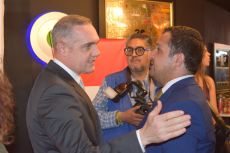 Adrián Rubalcava  Alcalde de Cuajimalpa y Alan Gerardo Aguirre