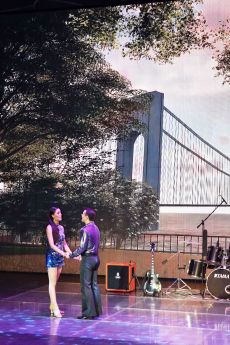 “Sueños en Broadway”  extraordinario musical que se presentó en los Premios de la Revista Q