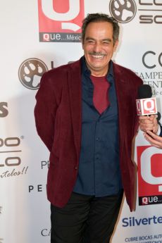 Omar Fierro siempre de buen humor
