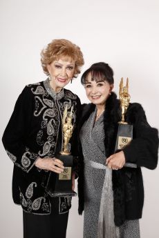 Norma Lazareno y María Antonieta de las Nieves La Chilindrina